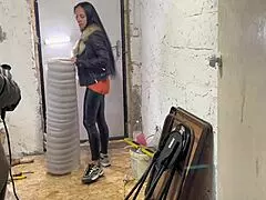 STEP MOM SUCKS STEP SON HARD HE CUMS IN MOUTH