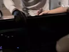 Dogging night Nandanua used in the street by a BBC stranger while my cuck watched