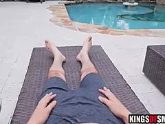 Horny Step Mom Hitting On Her Own Step Son!