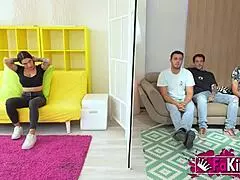 Nelia Estrada's Blind Date Surprise: 6 Cumshots on Her Ass!