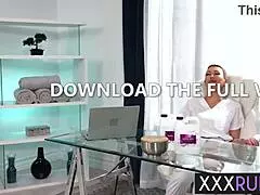 octavia red enjoys a relaxing nuru massage with her regular client