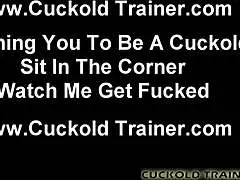 the milf mistress turns him into her cuckold slave