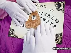 Housewife In Costume Gets Her Ass Fucked By Monster Cock