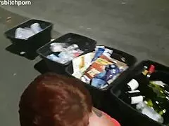 Brazen Kiwi Bitch Gets Pissed On Publicly As Motorist Yells