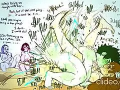 Wow, Deku fucks the Wild Wild Pussycat with creampie!