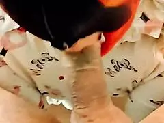 Latina Milf Delivers Intense Homemade Blowjob to Construction Worker