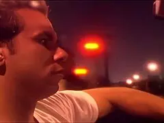 Fucking beauty blonde milf in fishnets, bent over for assfucking.