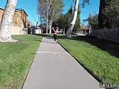 Milf performs ass licking on teen 18+ while granny and young 18+ participate in POV sex scene