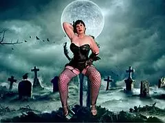 Granny Carmen Angel Evil Woman 2 Position Fuck Cum & Creampie