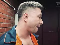 Moscow Garage Tale of Two Mature Men Fucking