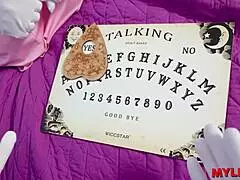 The plumber step-son sneaks into his princess mom's room. He ends up creampying her after a wild fuck.