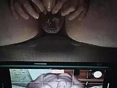 European Mature Cums Loudly In Bedroom