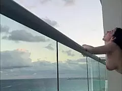 Strap On Love In Cancun With Mexican Milf And Brunette Lesbian!