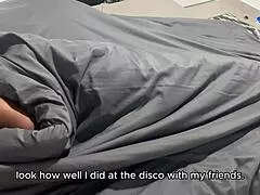 Leyne Rodriguez as stepmom shares bed with stepson for passionate fucking.