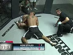 Wow, fucking in an MMA ring with big black cocks!