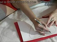 Erotic milf in sexy stockings and lingerie shows off big natural tits solo