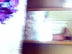 Old milf bends over for young 18+ cock in hood