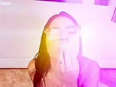 whoa, 3 fat cocks destroy emily white's tiny 18+ ass in anal chaos!