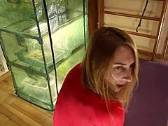 I fucked my mother in law hard in yoga pants, with blowjob and anal