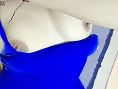 hey, perverted stepmom, why shove cucumber in your pussy?