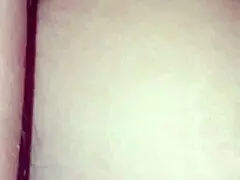 Hey, watch this preggo milf get a messy creampie in hot action