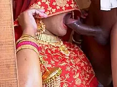 Damn, hot Indian stepmom gets wild in desi cosplay action!