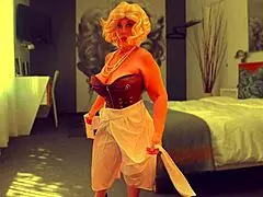 Gilf Norma Jean's Throwback Missionary Fuck And Creampie - So Intense!