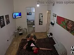 Doña Susi, mature Mexican, bangs a young guy for porno casting