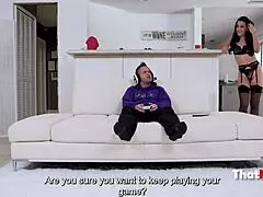 milf stepmom slaps pussy in pov 5some