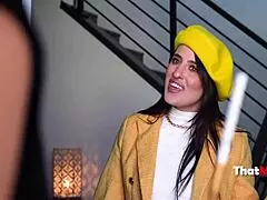 Asking for Donation: Persuading with a Strapon Starring Charlie Valentine and Aubree Valentine on ThatMyLf