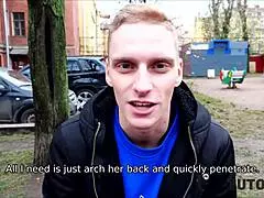 Blonde Tutor in Glasses Bent Over by Student After Sex Toy Discovery