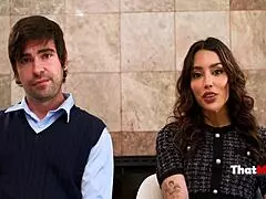 Wow! Mr and Mrs Smith Parody with Vanessa Sky and Lucky Fate in Wild 5some. ThatMyLf Brings Insane Cheating Action!