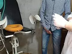 can hidden hospital cams catch curvy legs in pantyhose working a sneaky handjob?