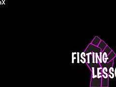 Can julia north handle this fisting lesson with gaping anal?