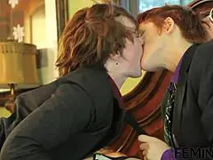 redhead lesbian, tease that pussy lick?