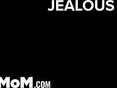 Horny competition heats up as pervmom's misty meaner, sandy love, and conor coxxx engage in cheating threesome