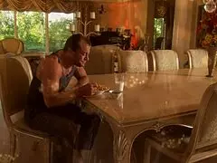 Brunette Milf Licks Monster Cock Before Intense Fucking in Living Room