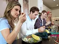 hey sweetie, step moms love ya, wanna see my pussy prove it in this gangbang?