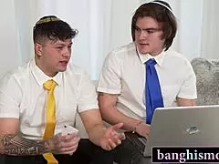 Family foursome affair swapping sons