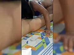 My Friends Old Lady Bent Over For Deepthroat And Ball Licking!