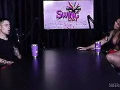 compilados do teteu santos no swing cast com tifany rocha bruna a surfistinha e fabrício nunes - parte 1 watch on sheer red