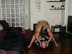 I fucked the policeman who came to arrest me, squirting everywhere