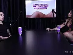 compilados do teteu santos no swing cast com tifany rocha bruna a surfistinha e fabrício nunes - parte 1 watch on sheer red