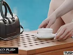 Tushy anal curious milf bonni gee gets extra special spa treatment 😏