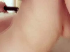 young roxie, just 18, gets both holes stuffed by two guys on the street