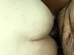 My husband just took me hard in the ass outdoors!