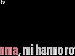 mom, they broke my ass with anal and cum in mouth