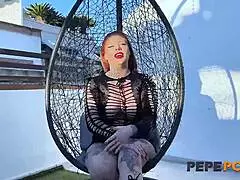 Angie Babydoll Mature Doll Face Gets Chocolate Encrusted Hard