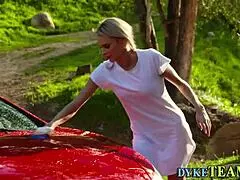 Young teen and milf engage in face riding, oral, riding, masturbation, rimjob, fingering, and scissoring in high definition