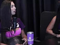 Renatinha Melo Cast With Tifany Rocha And Didy Reis - Part 3 On Sheer Red